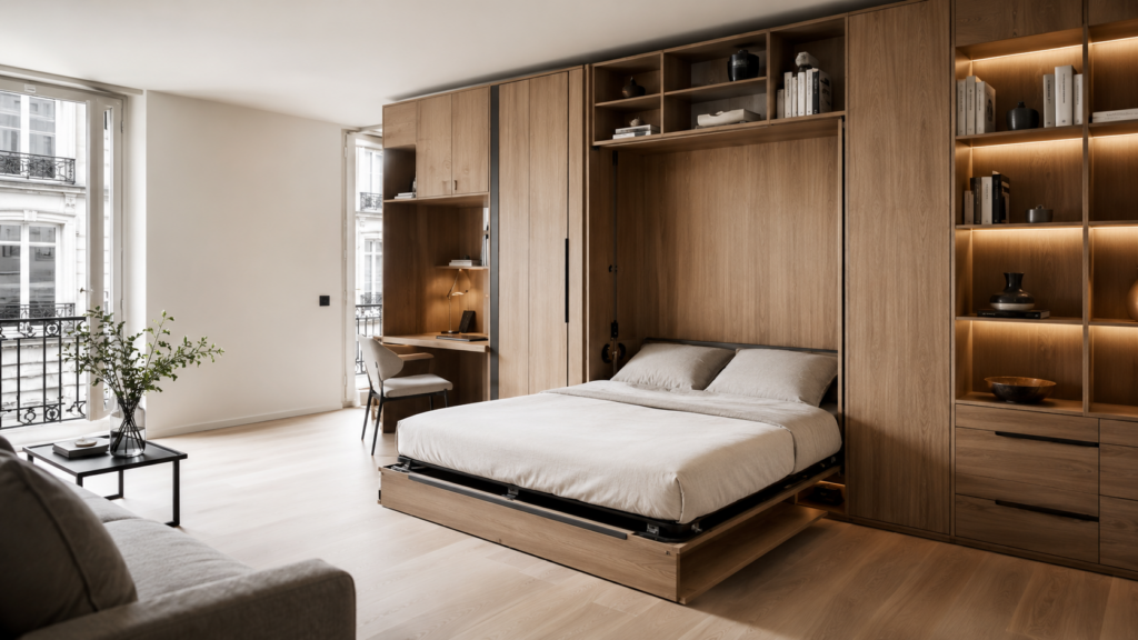 bibliotheque-sur-mesure-escamotable
