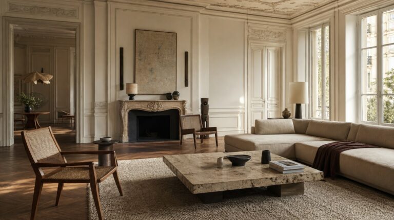 harmoniser un agencement sur mesure avec le style d’un appartement ancien