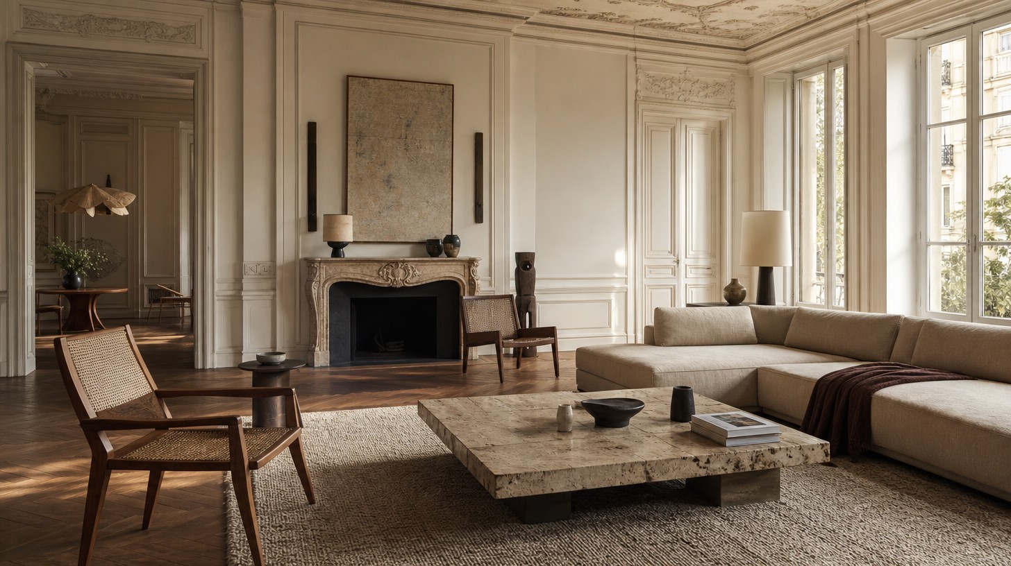 harmoniser un agencement sur mesure avec le style d’un appartement ancien