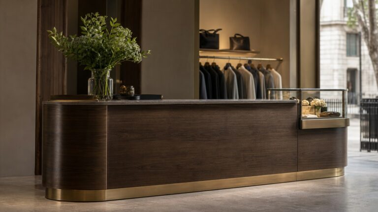 concevoir un comptoir de vente sur mesure